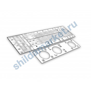 Таблички (шильды) 16К20