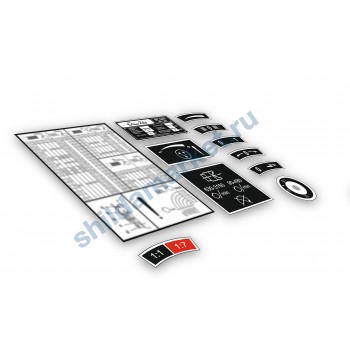 Таблички (шильды) EMU-200